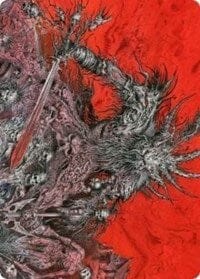 Varragoth, Bloodsky Sire Art Card [Kaldheim: Art Series] MTG Single Magic: The Gathering  | Multizone: Comics And Games