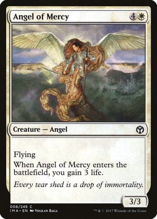 Angel of Mercy [Iconic Masters] MTG Single Magic: The Gathering  | Multizone: Comics And Games