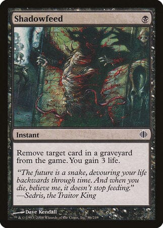 Shadowfeed [Shards of Alara] MTG Single Magic: The Gathering  | Multizone: Comics And Games
