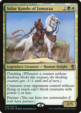 Sidar Kondo of Jamuraa [Commander 2016] MTG Single Magic: The Gathering  | Multizone: Comics And Games