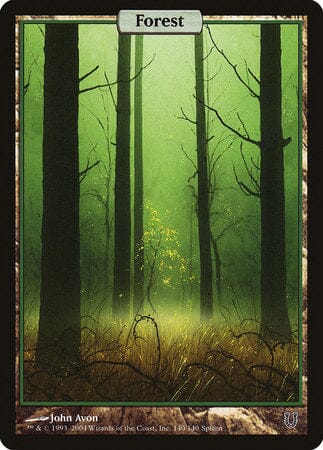 Forest - Full Art [Unhinged] MTG Single Magic: The Gathering  | Multizone: Comics And Games