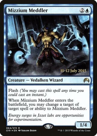 Mizzium Meddler [Magic Origins Promos] MTG Single Magic: The Gathering  | Multizone: Comics And Games