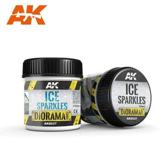 AK Interactive: Diorama Series - 100ml Hobby Ak Interactive AK Interactive Ice Sparkles - 100ml  | Multizone: Comics And Games