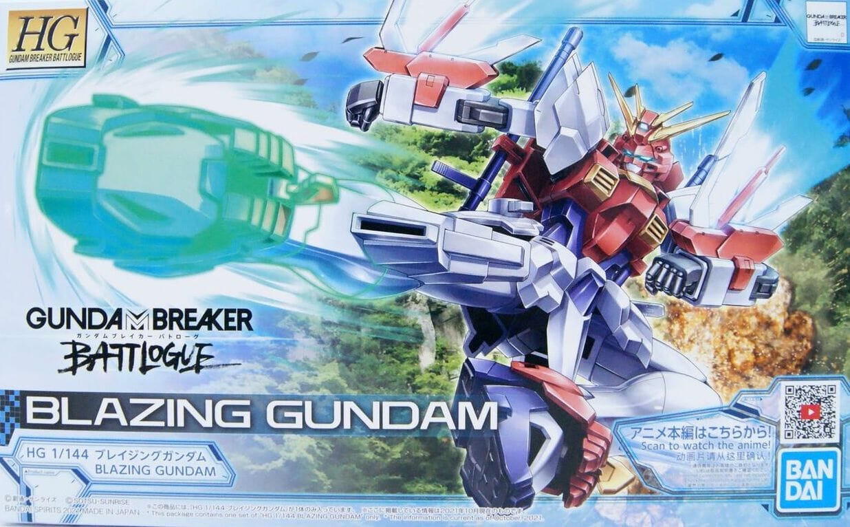 GUNDAM BREAKER BATTLOGUE: HG 1/144 BLAZING GUNDAM Bandai  | Multizone: Comics And Games