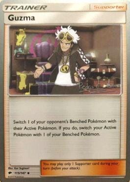 Guzma (115/147) (Dragones y Sombras - Pedro Eugenio Torres) [World Championships 2018] Pokemon Single Pokémon  | Multizone: Comics And Games
