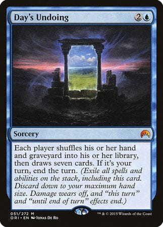 Day's Undoing [Magic Origins] MTG Single Magic: The Gathering  | Multizone: Comics And Games