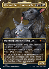 Rin and Seri, Inseparable (1508) // Rin and Seri, Inseparable [Secret Lair Commander Deck: Raining Cats and Dogs] MTG Single Magic: The Gathering  | Multizone: Comics And Games