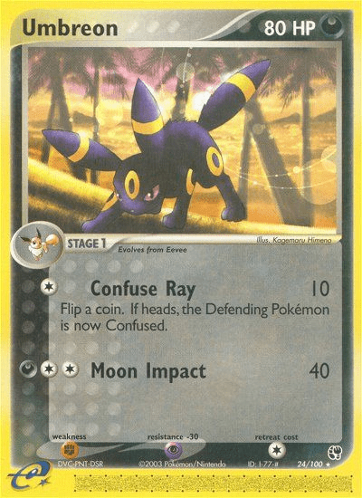 Umbreon (24/100) [EX: Sandstorm] Pokemon Single Pokémon  | Multizone: Comics And Games