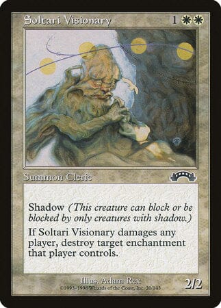 Soltari Visionary [Exodus] MTG Single Magic: The Gathering  | Multizone: Comics And Games