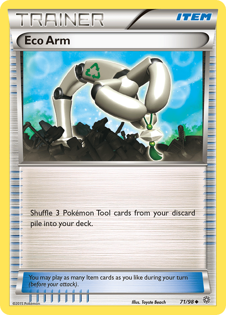 Eco Arm (71/98) [XY: Ancient Origins] Pokemon Single Pokémon  | Multizone: Comics And Games