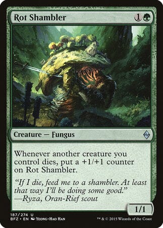 Rot Shambler [Battle for Zendikar] MTG Single Magic: The Gathering  | Multizone: Comics And Games