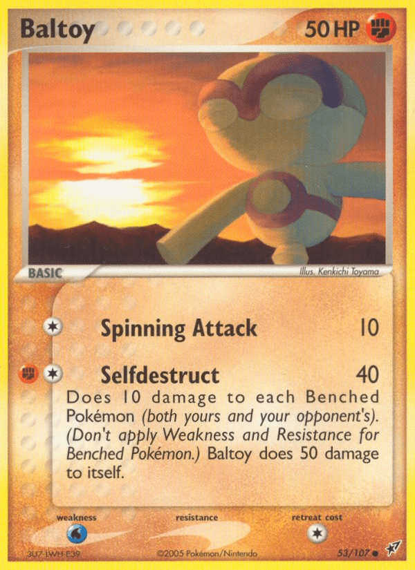 Baltoy (53/107) [EX: Deoxys] Pokemon Single Pokémon  | Multizone: Comics And Games