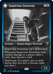 Suspicious Stowaway // Seafaring Werewolf [Innistrad: Double Feature] MTG Single Magic: The Gathering  | Multizone: Comics And Games