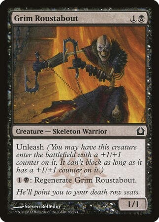 Grim Roustabout [Return to Ravnica] MTG Single Magic: The Gathering  | Multizone: Comics And Games