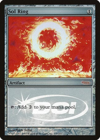 Sol Ring [Judge Gift Cards 2005] MTG Single Magic: The Gathering  | Multizone: Comics And Games