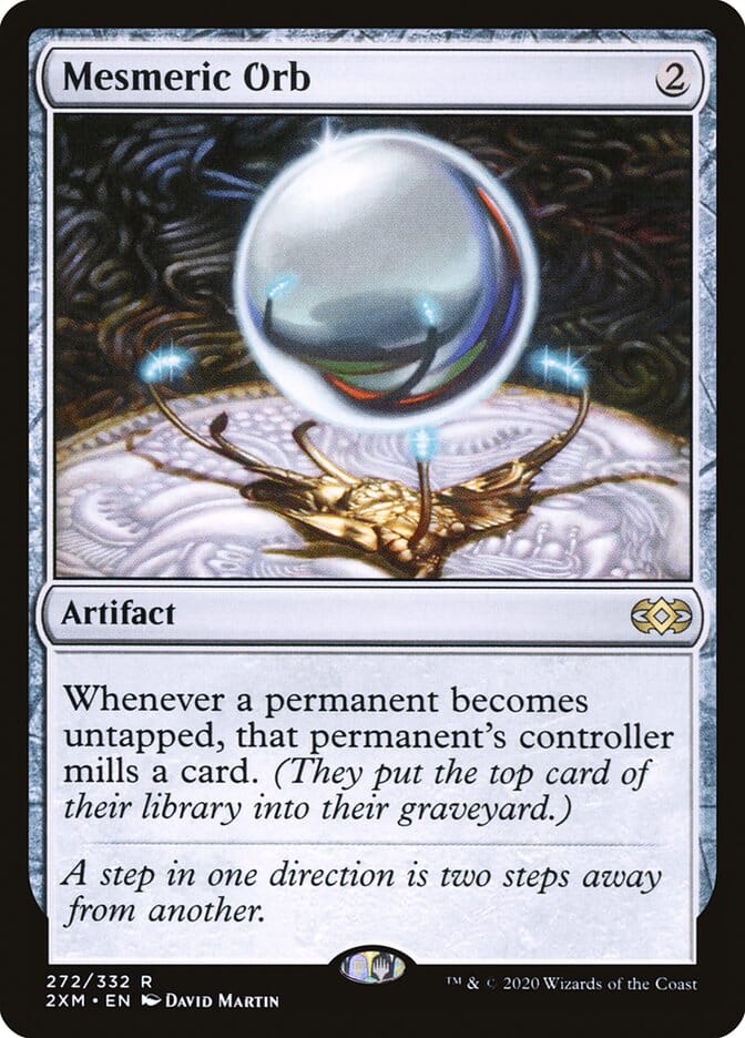 Mesmeric Orb [Double Masters] MTG Single Magic: The Gathering  | Multizone: Comics And Games