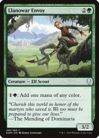 Llanowar Envoy [Dominaria] MTG Single Magic: The Gathering  | Multizone: Comics And Games