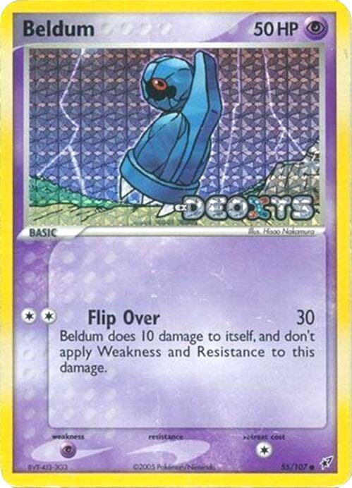 Beldum (55/107) (Stamped) [EX: Deoxys] Pokemon Single Pokémon  | Multizone: Comics And Games