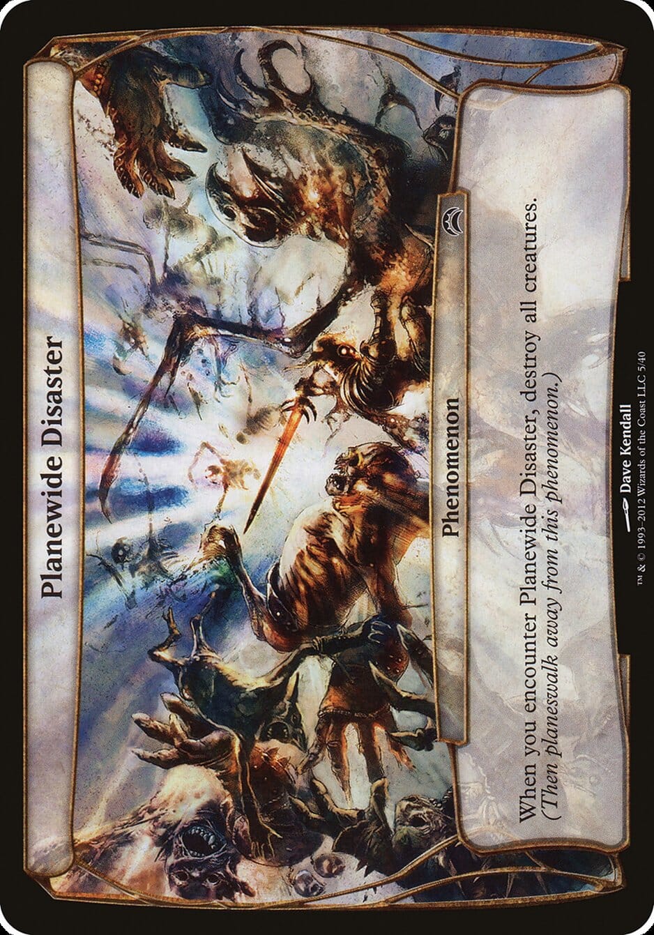 Planewide Disaster (Planes) [Planechase 2012 Planes] MTG Single Magic: The Gathering  | Multizone: Comics And Games