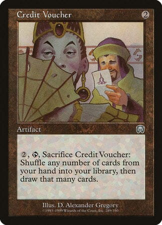 Credit Voucher [Mercadian Masques] MTG Single Magic: The Gathering  | Multizone: Comics And Games