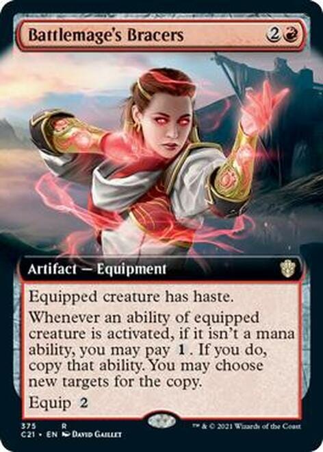 Battlemage's Bracers (Extended) [Commander 2021] MTG Single Magic: The Gathering  | Multizone: Comics And Games