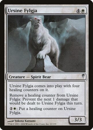 Ursine Fylgja [Coldsnap] MTG Single Magic: The Gathering  | Multizone: Comics And Games