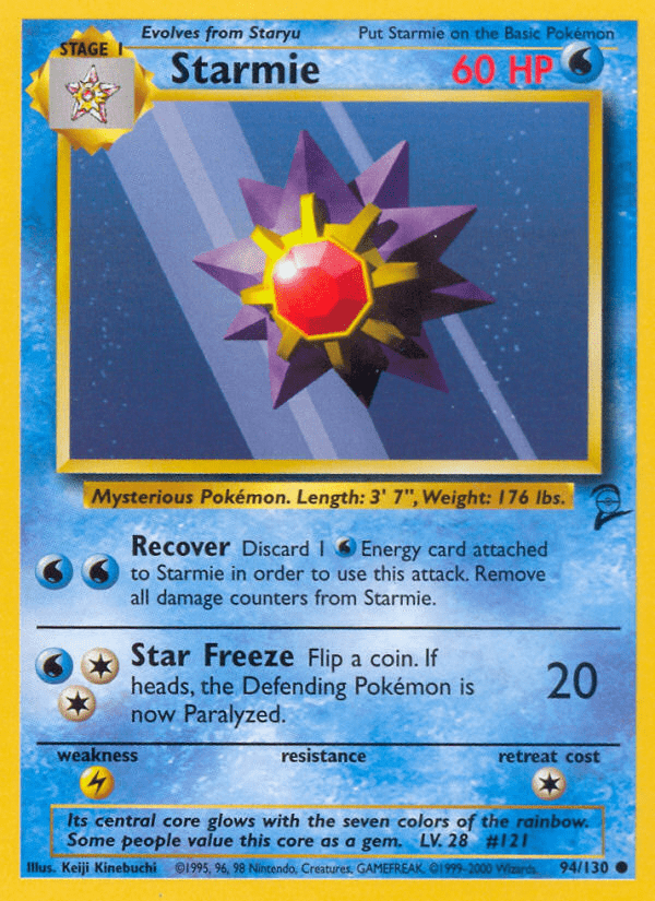 Starmie (94/130) [Base Set 2] Pokemon Single Pokémon  | Multizone: Comics And Games