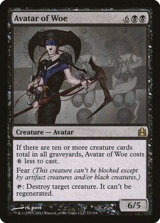 Avatar of Woe [Commander 2011] MTG Single Magic: The Gathering  | Multizone: Comics And Games