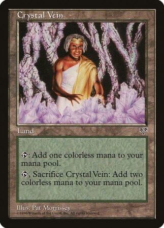 Crystal Vein [Mirage] MTG Single Magic: The Gathering  | Multizone: Comics And Games