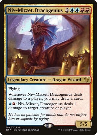 Niv-Mizzet, Dracogenius [Commander 2017] MTG Single Magic: The Gathering  | Multizone: Comics And Games