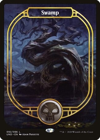 Swamp (Full Art) [Unsanctioned] MTG Single Magic: The Gathering  | Multizone: Comics And Games