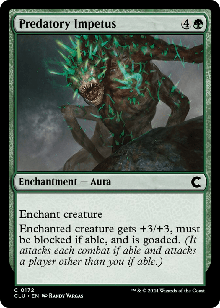 Predatory Impetus [Ravnica: Clue Edition] MTG Single Magic: The Gathering  | Multizone: Comics And Games