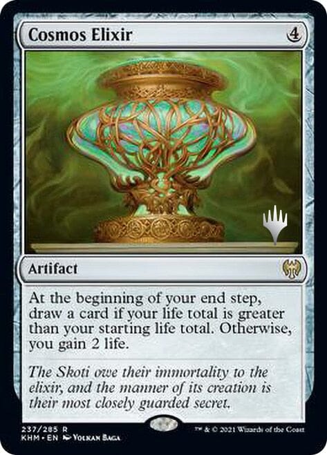 Cosmos Elixir [Kaldheim Promo Pack] MTG Single Magic: The Gathering  | Multizone: Comics And Games