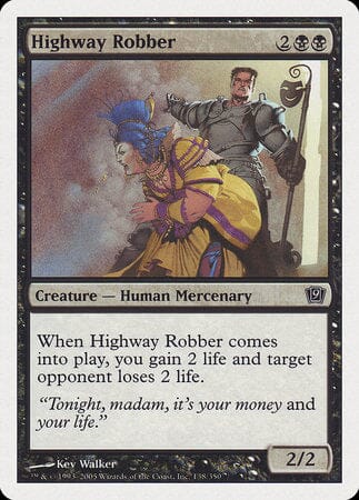 Highway Robber [Ninth Edition] MTG Single Magic: The Gathering  | Multizone: Comics And Games