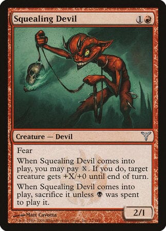 Squealing Devil [Dissension] MTG Single Magic: The Gathering  | Multizone: Comics And Games