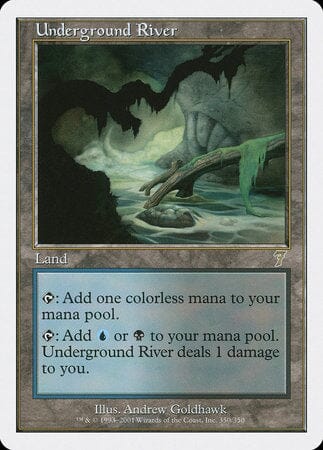 Underground River [Seventh Edition] MTG Single Magic: The Gathering  | Multizone: Comics And Games
