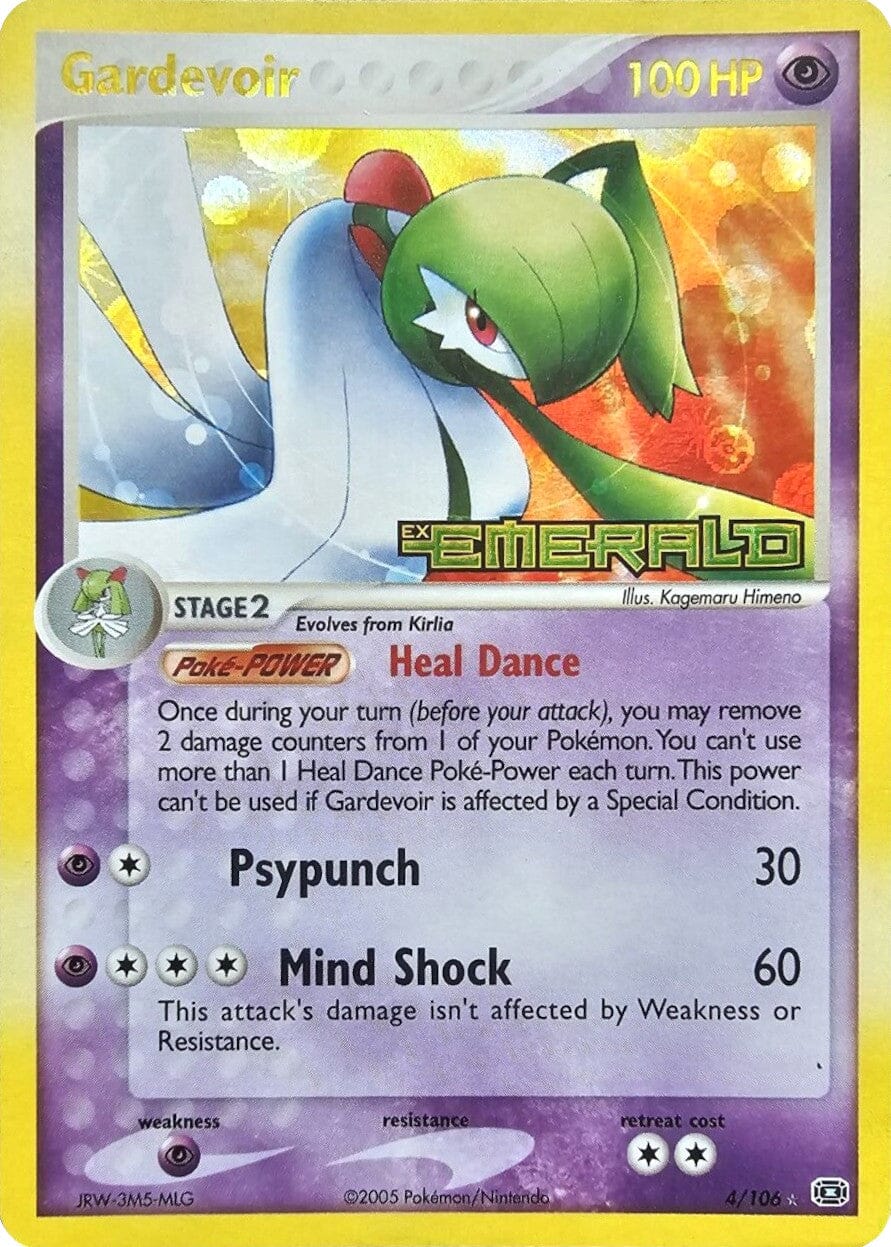 Gardevoir (4/106) (Stamped) [EX: Emerald] Pokemon Single Pokémon  | Multizone: Comics And Games