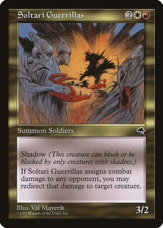 Soltari Guerrillas [Tempest] MTG Single Magic: The Gathering  | Multizone: Comics And Games