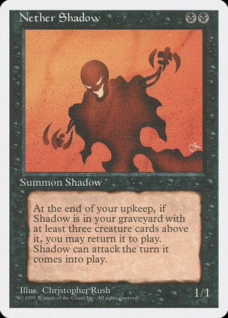 Nether Shadow [Fourth Edition] MTG Single Magic: The Gathering  | Multizone: Comics And Games