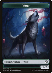 Wolf (013) // Clue (016) Double-sided Token [Challenger Decks 2022 Tokens] MTG Single Magic: The Gathering  | Multizone: Comics And Games