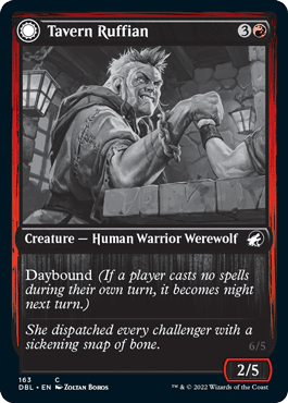 Tavern Ruffian // Tavern Smasher [Innistrad: Double Feature] MTG Single Magic: The Gathering  | Multizone: Comics And Games