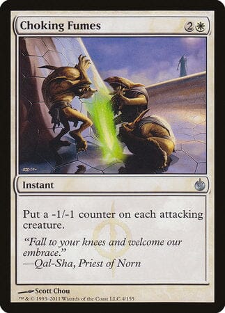 Choking Fumes [Mirrodin Besieged] MTG Single Magic: The Gathering  | Multizone: Comics And Games