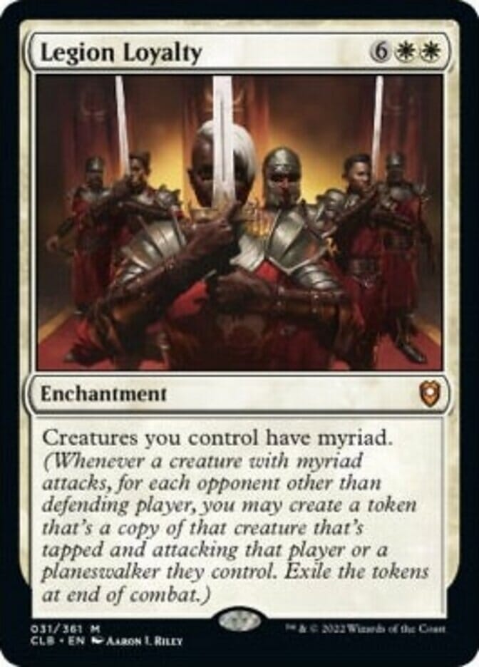 Legion Loyalty [Commander Legends: Battle for Baldur's Gate] MTG Single Magic: The Gathering  | Multizone: Comics And Games