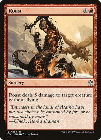 Roast [Dragons of Tarkir] MTG Single Magic: The Gathering  | Multizone: Comics And Games