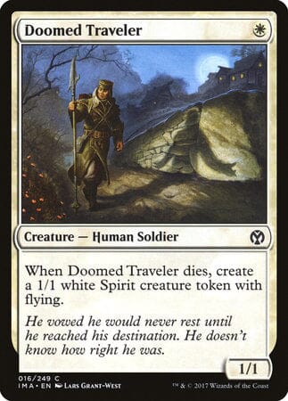 Doomed Traveler [Iconic Masters] MTG Single Magic: The Gathering  | Multizone: Comics And Games