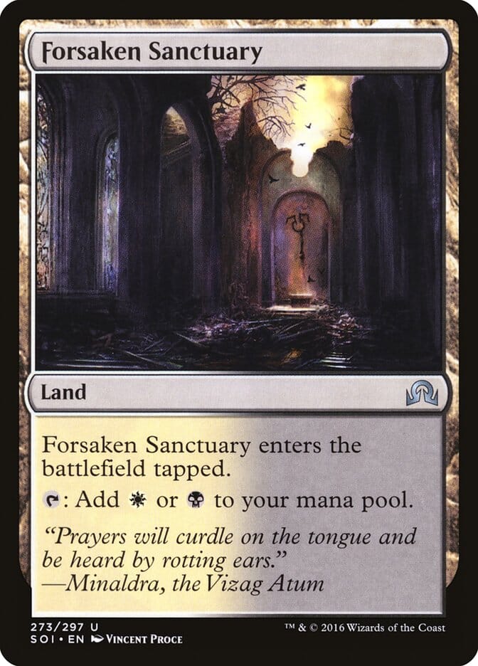 Forsaken Sanctuary [Shadows over Innistrad] MTG Single Magic: The Gathering  | Multizone: Comics And Games