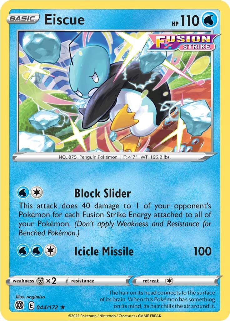 Eiscue (044/172) [Sword & Shield: Brilliant Stars] Pokemon Single Pokémon  | Multizone: Comics And Games