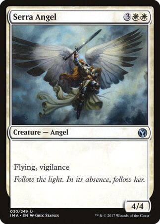 Serra Angel [Iconic Masters] MTG Single Magic: The Gathering  | Multizone: Comics And Games