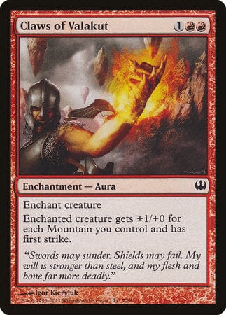 Claws of Valakut [Duel Decks: Knights vs. Dragons] MTG Single Magic: The Gathering  | Multizone: Comics And Games