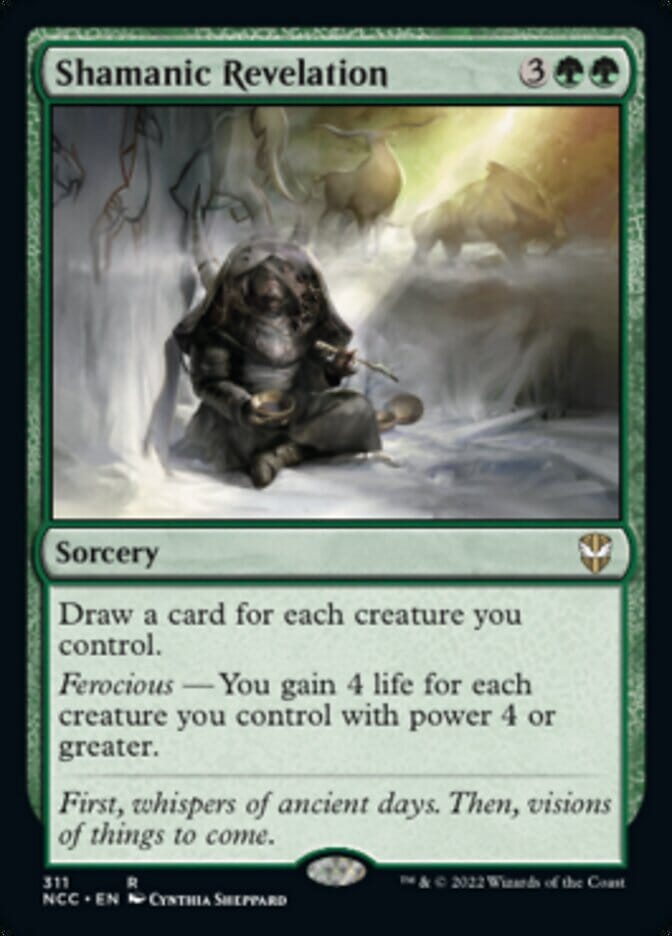 Shamanic Revelation [Streets of New Capenna Commander] MTG Single Magic: The Gathering  | Multizone: Comics And Games